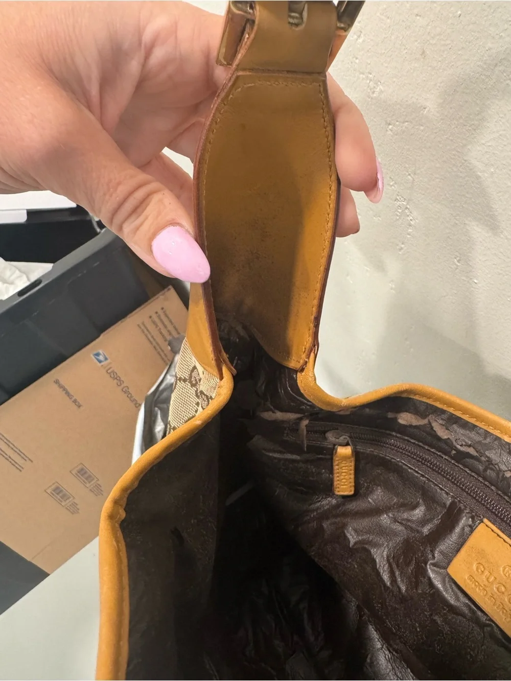 Gucci GG Canvas Jackie vintage Bag